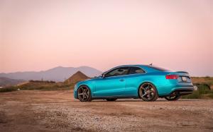 Audi S5 Coupe on Carbon Graphite Vorsteiner Wheels (V-FF 104) 2016 года 
